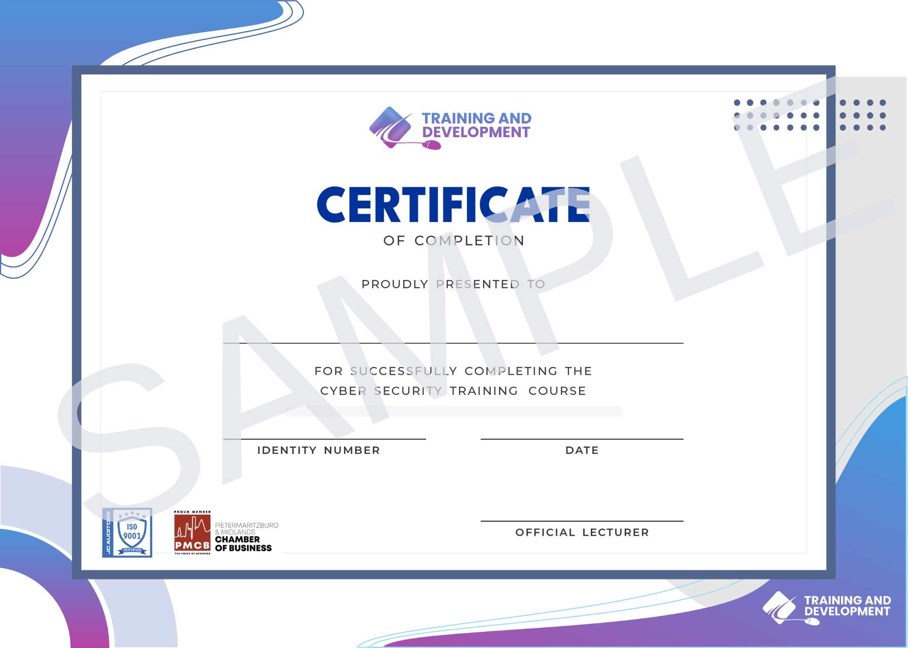 Cyber Security Certificate