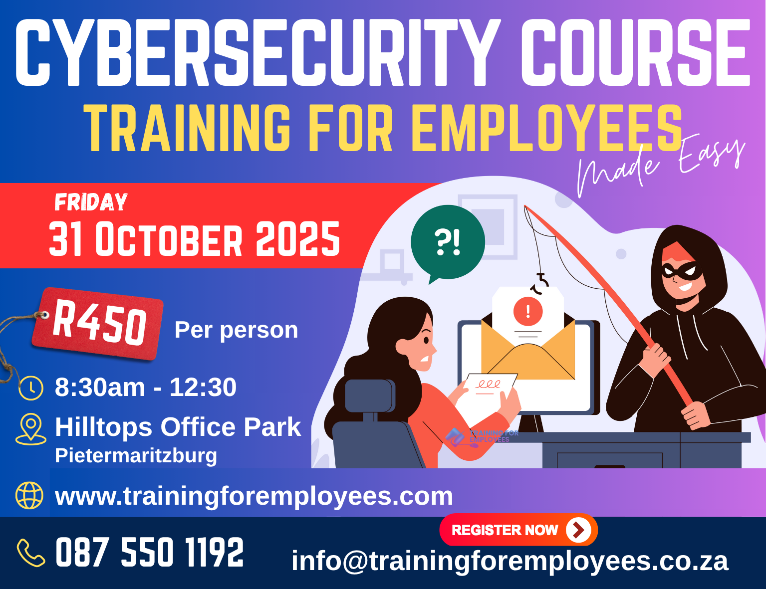 Cyber Security Training Pietermaritzburg and Durban